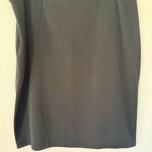 Ming Wang Classic Black Pencil Skirt